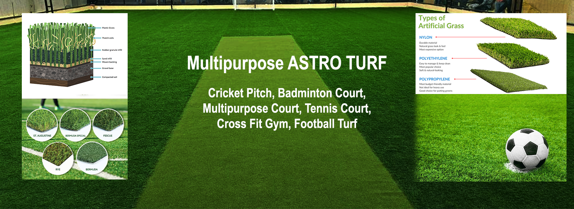 Multipurpose ASTRO TURF